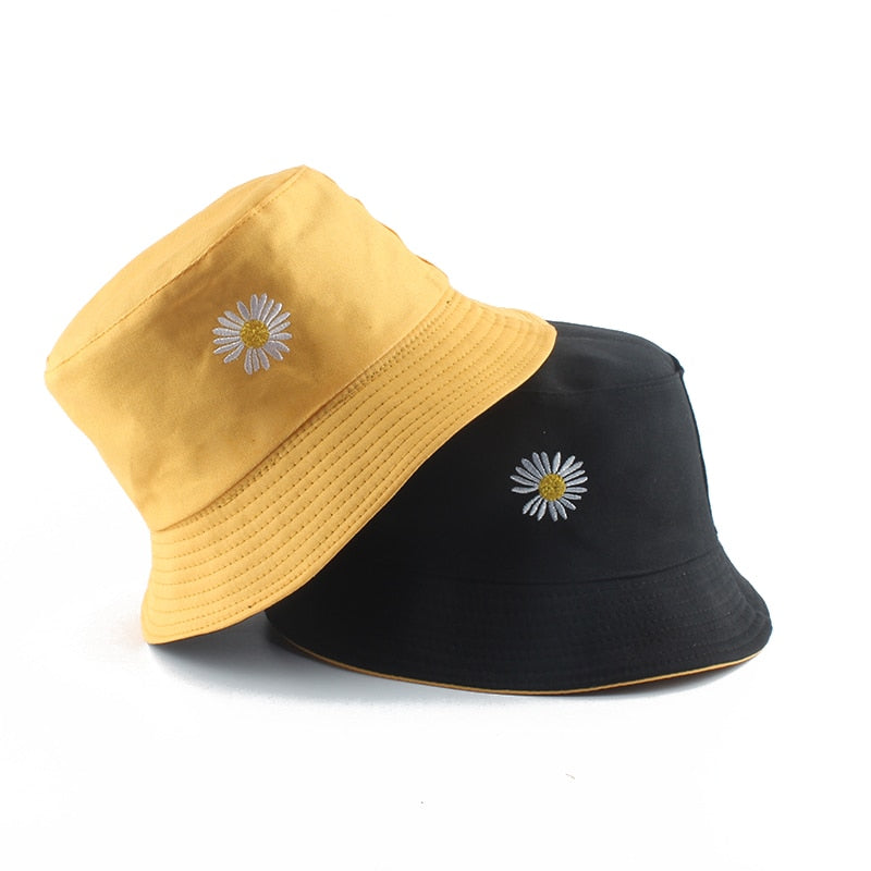 Spring Daisies Bucket Hat