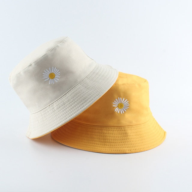 Spring Daisies Bucket Hat