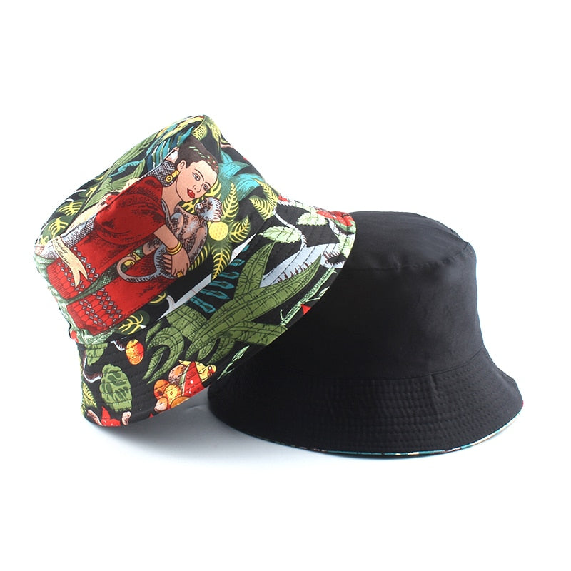 Panama Print Bucket Hat