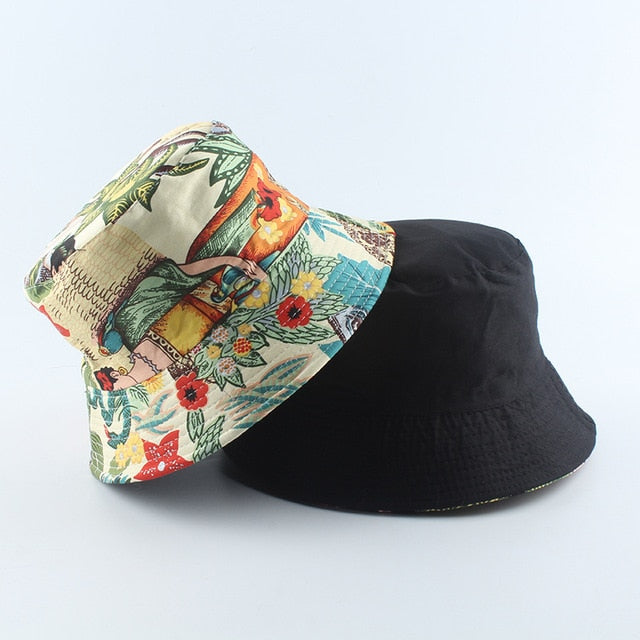 Panama Print Bucket Hat