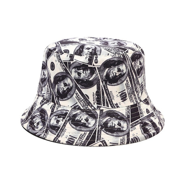 Dollar Print Hat