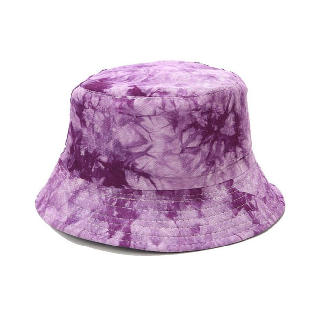 Double-sided Tie-dyed Fisherman Hat