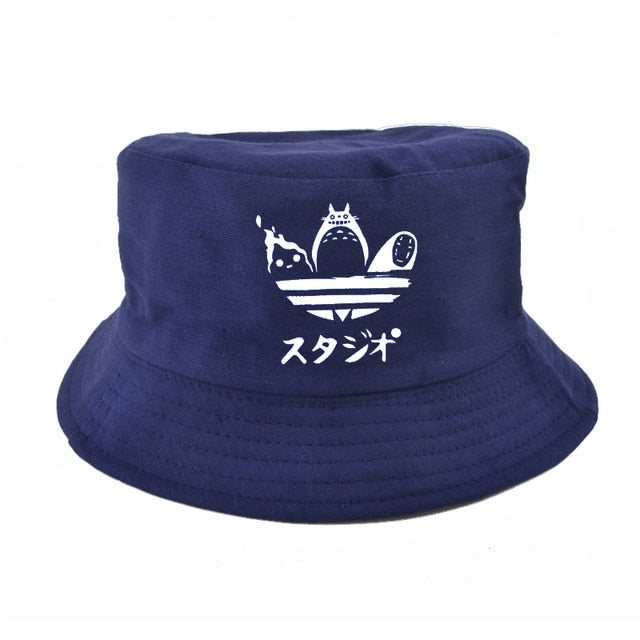 Totoro Spirited Adidas styled Bucket Hat