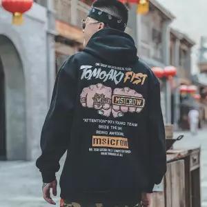 Casual Japanese Streetwear Hoodie