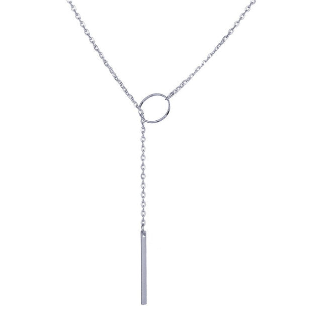 Collana Minimal Con Pendente