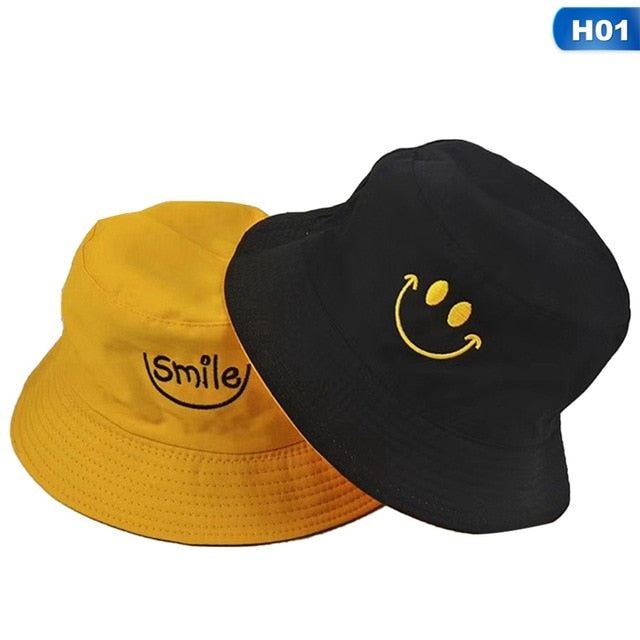 Double Sided SMILE Hat