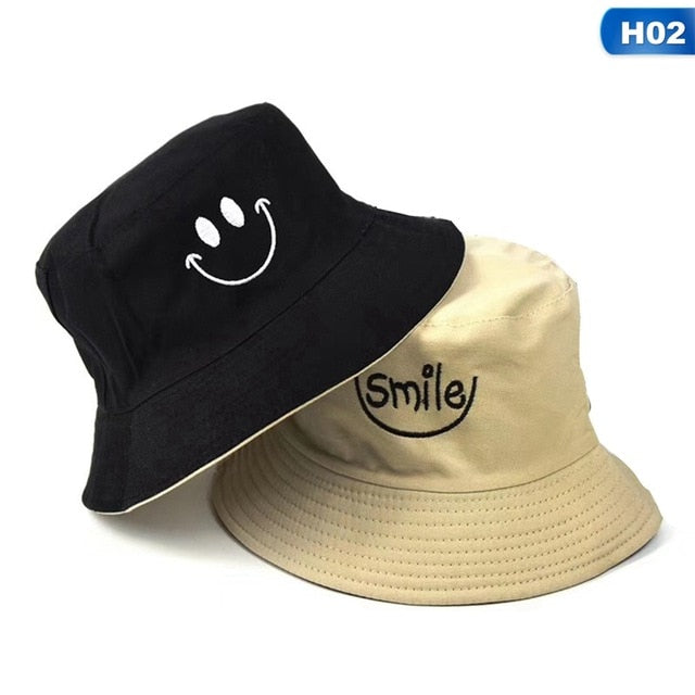 Double Sided SMILE Hat