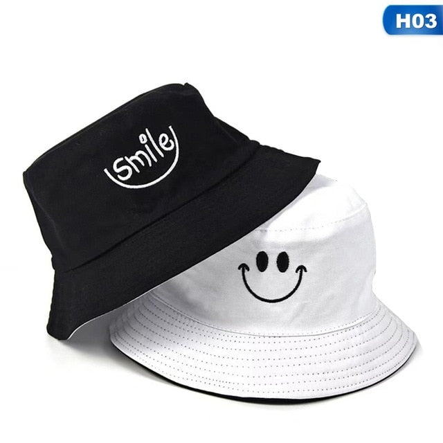 Double Sided SMILE Hat