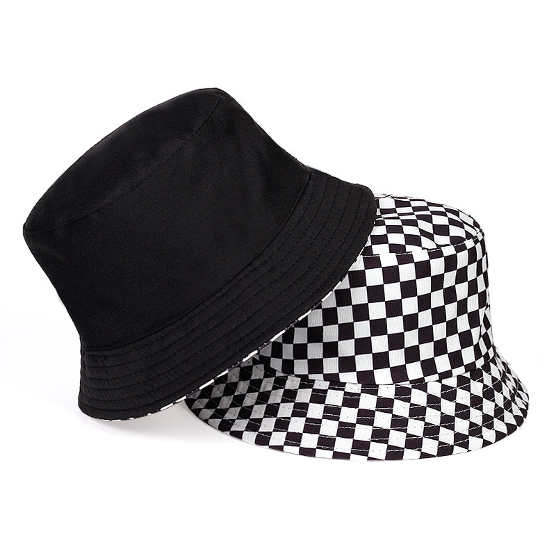 double-sided shade bucket hat