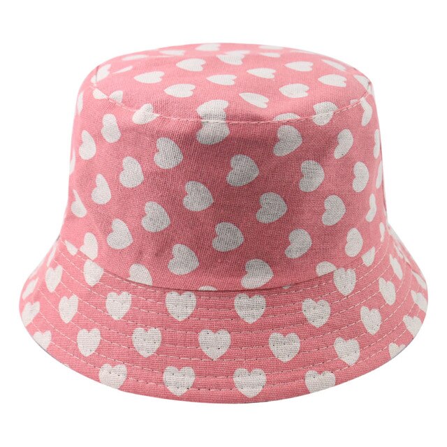 Reversible Pink Love Hat