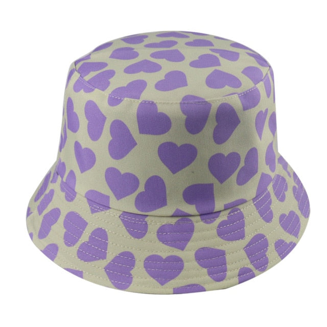 Reversible Pink Love Hat