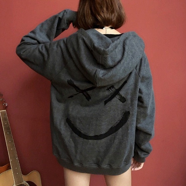 Happy Smiling Face Hoodie