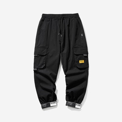 Multi-pocket Harajuku pants