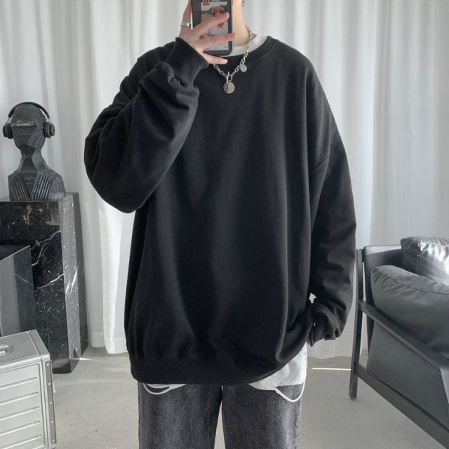 Oversized Hip-Hop Pullover