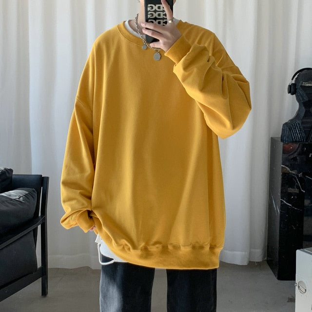 Oversized Hip-Hop Pullover