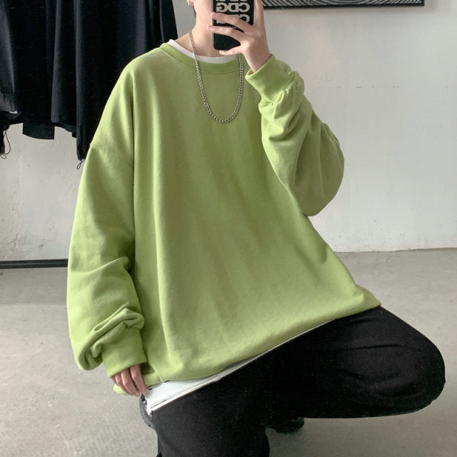 Oversized Hip-Hop Pullover