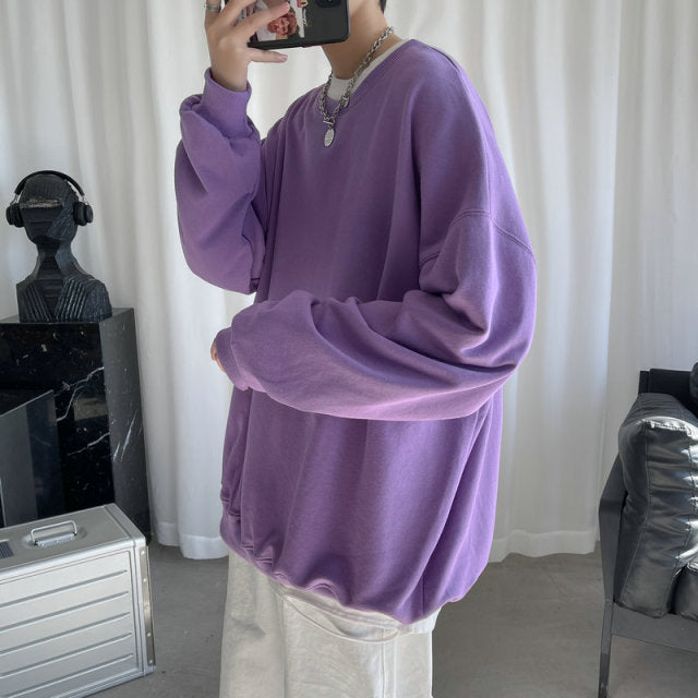 Oversized Hip-Hop Pullover