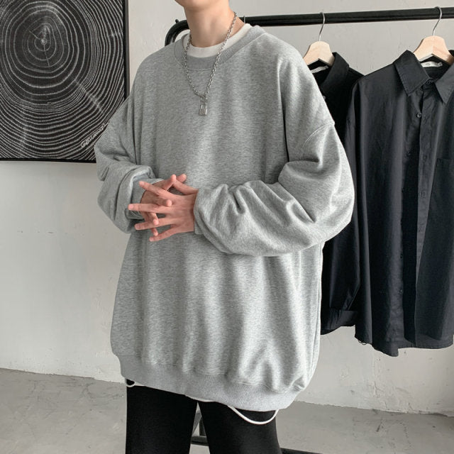 Oversized Hip-Hop Pullover