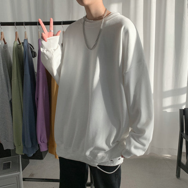 Oversized Hip-Hop Pullover