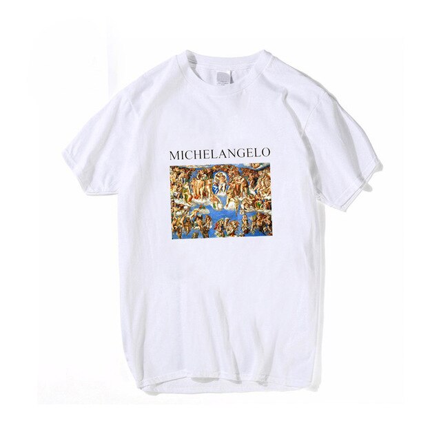 Michelangelo Print T-shirt