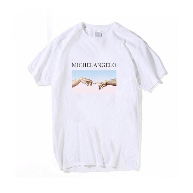 Michelangelo Print T-shirt