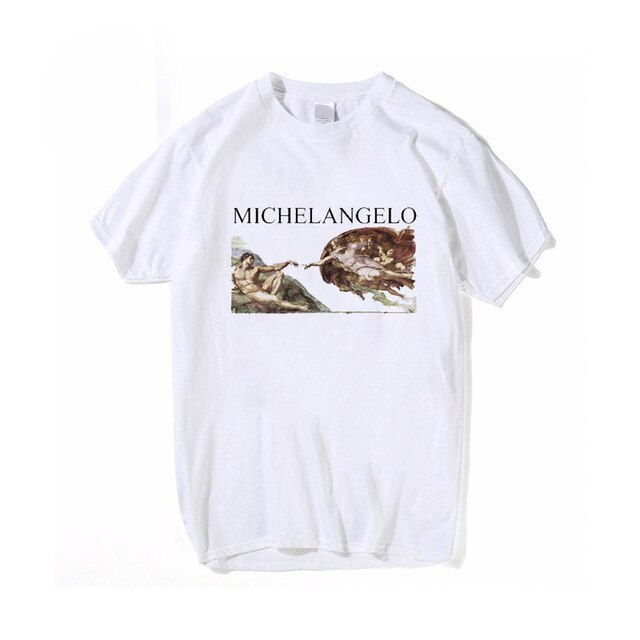 Michelangelo Print T-shirt