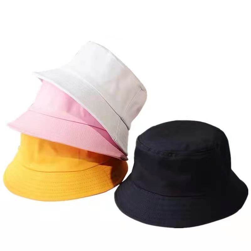 Monochrome Cotton Fishing Cap