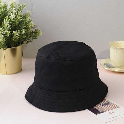 Monochrome Cotton Fishing Cap