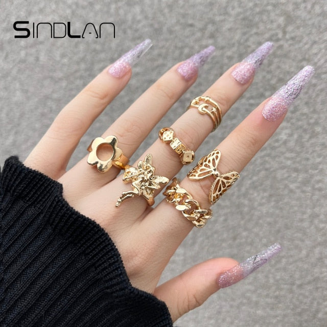 Set Anelli Oro Donna