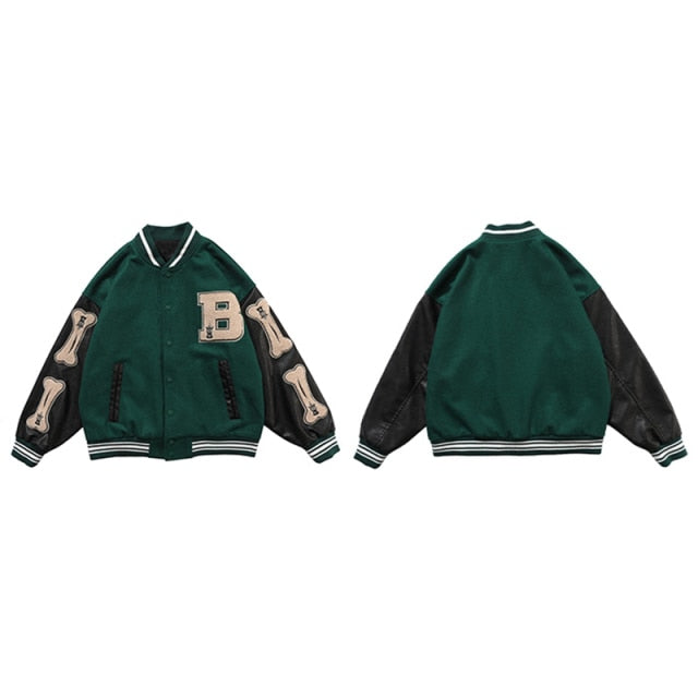 Bone Varsity Baseball Bomber