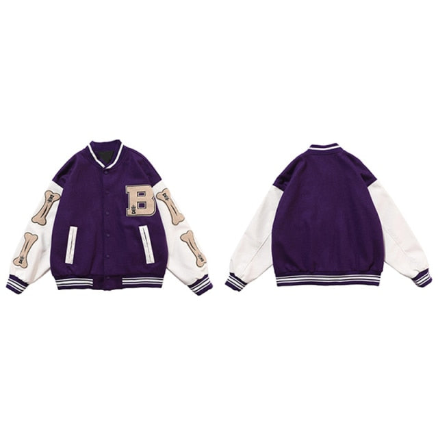 Bone Varsity Baseball Bomber