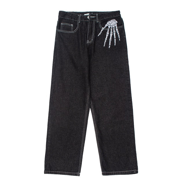 Skull Hand Washed Jeans