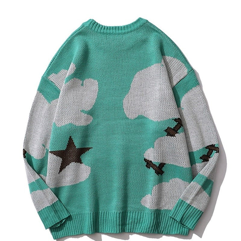 Harajuku cartoon sweater