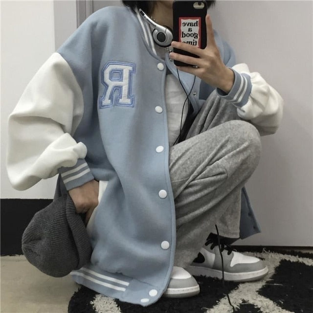 R Baseball Jacket