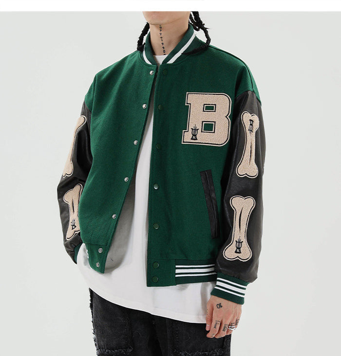 Bone Varsity Baseball Bomber