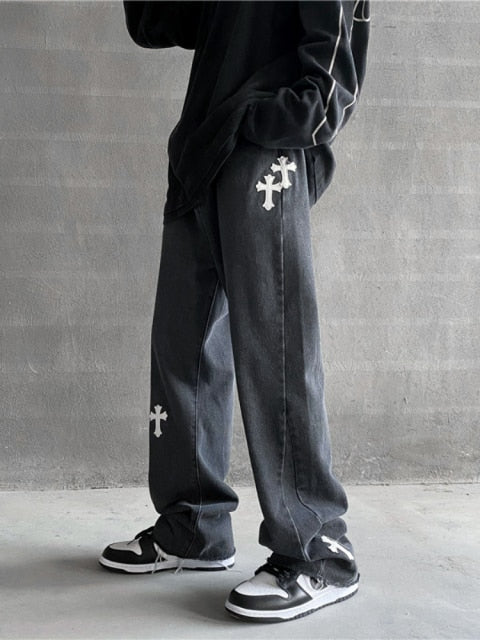 Cross Loose Pants